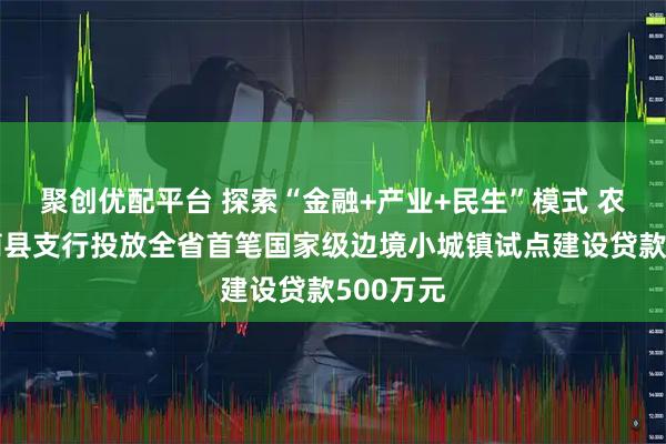 聚创优配平台 探索“金融+产业+民生”模式 农发行嘉荫县支行投放全省首笔国家级边境小城镇试点建设贷款500万元